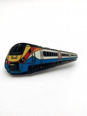 Class 222 Meridian Voyager in East Midlands Trains Livery